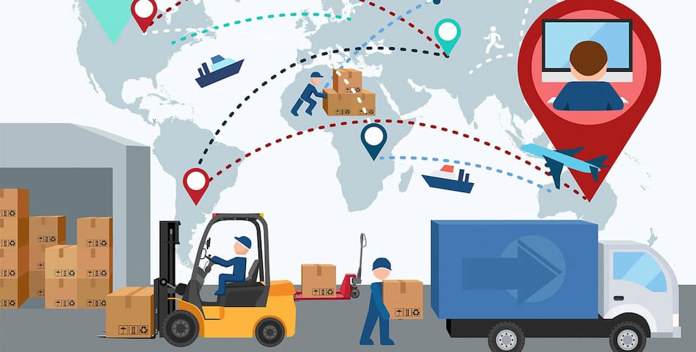 Logistics và quản lý chuỗi cung ứng là không thể thiếu trong nền kinh tế  (ảnh: internet). 