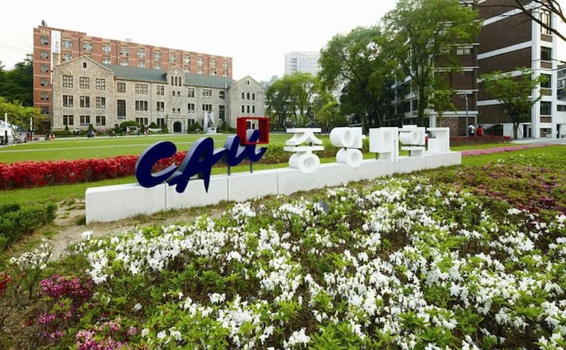 Chung-Ang university tên viết tắt là CAU - top trường hàng đầu ở Hàn Quốc (ảnh: internet). 