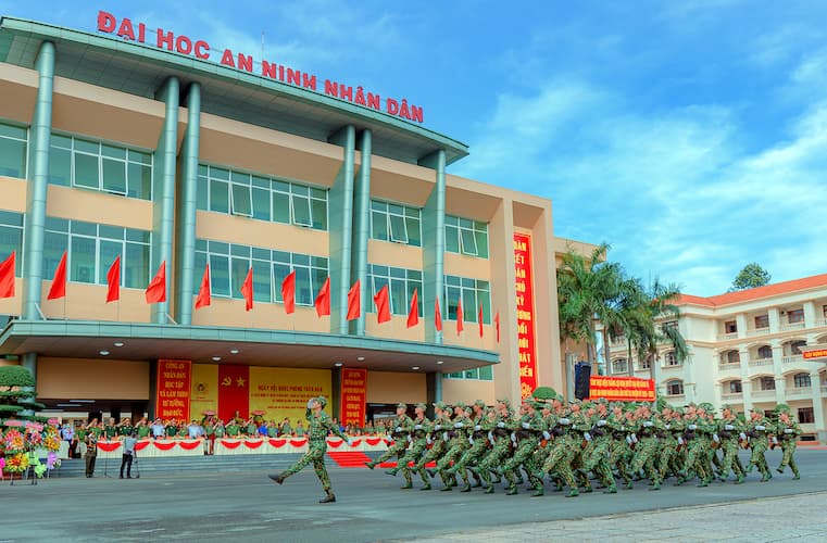 Đại học công lập TP.HCM - Đại học An ninh nhân dân (ảnh: internet) 